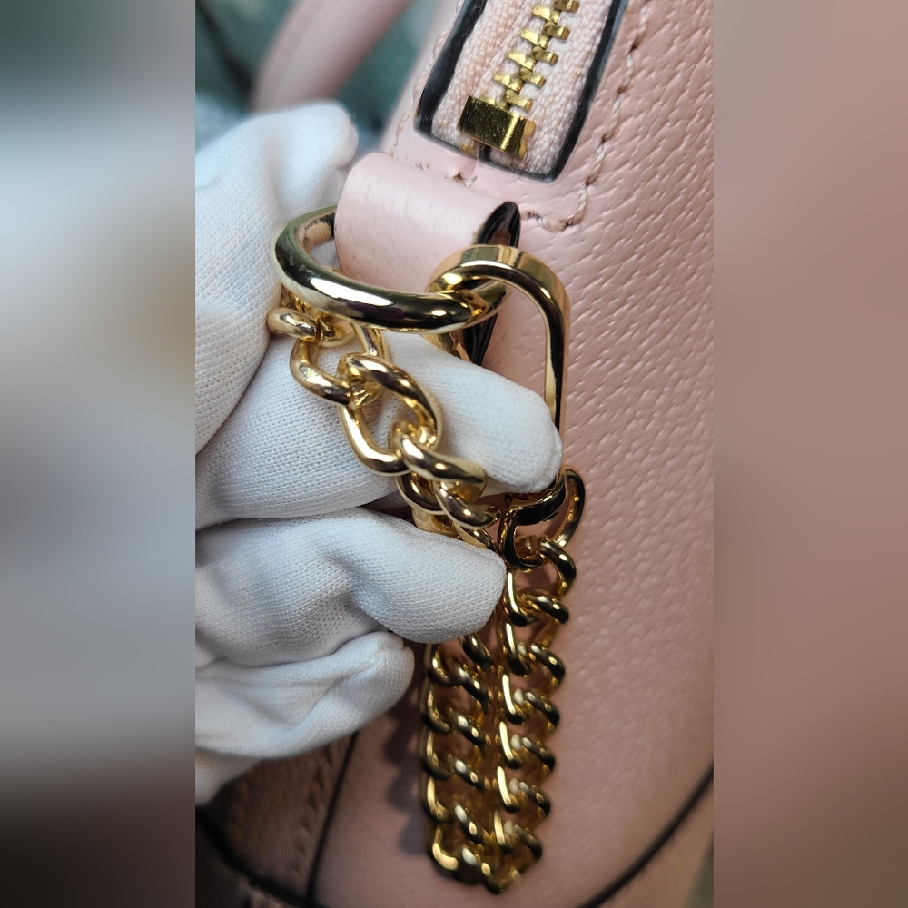 💖Kate Spade Wellesley Rachelle Large Light Pink Pebble Leather Satchel, EUC - Picture 15 of 17